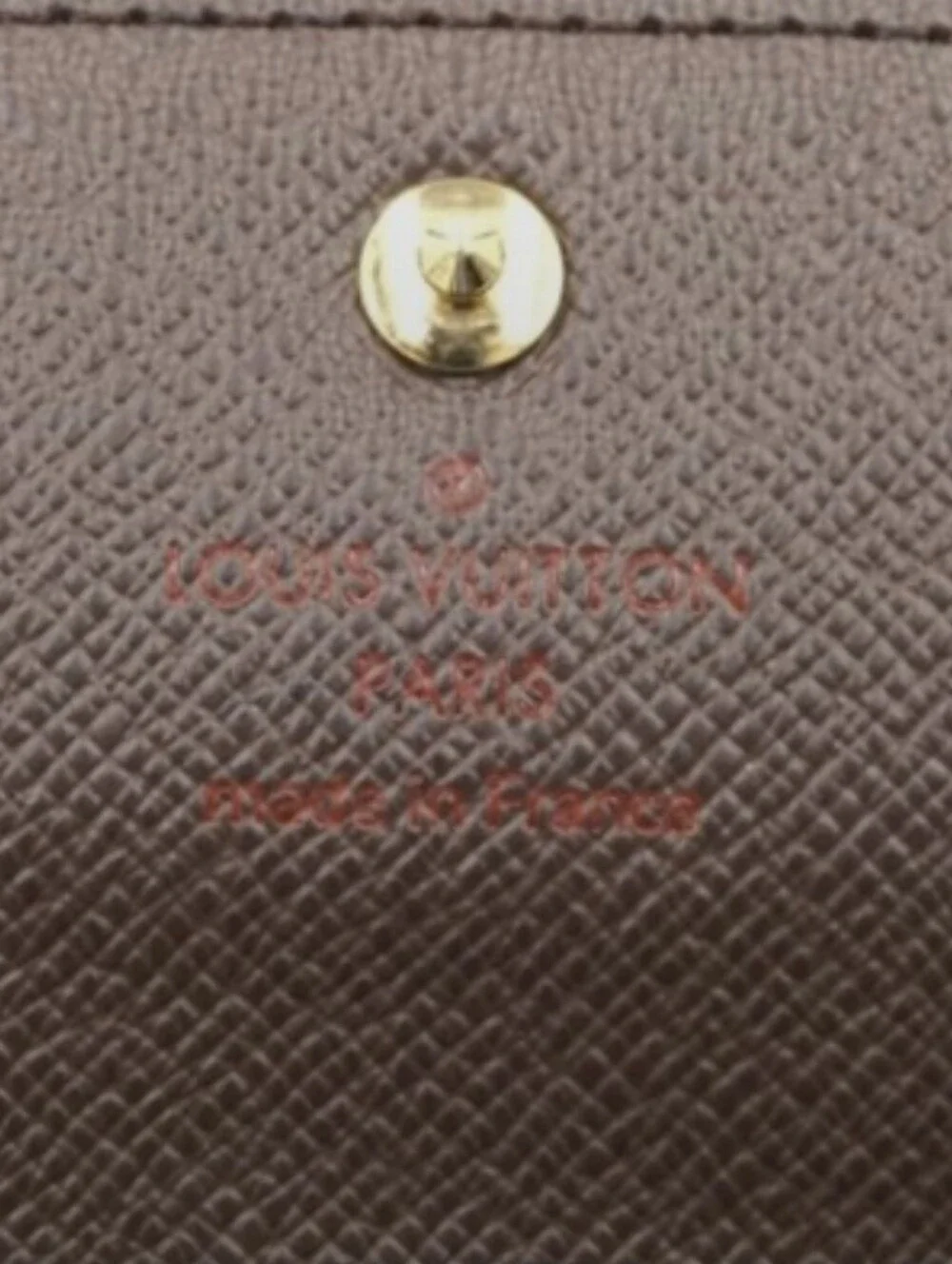 Louis Vuitton Brown Damier Canvas Key Holder